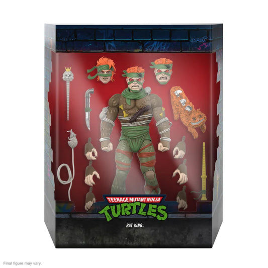 SUPER 7 - TMNT Ultimates! Wave 11 - Rat King (Figura de 7")