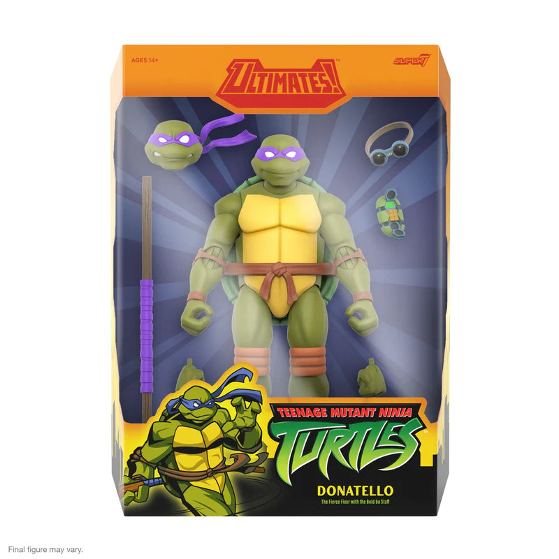 SUPER 7 - Teenage Mutant Ninja Turtles Ultimates - Donatello (Figura de 7")