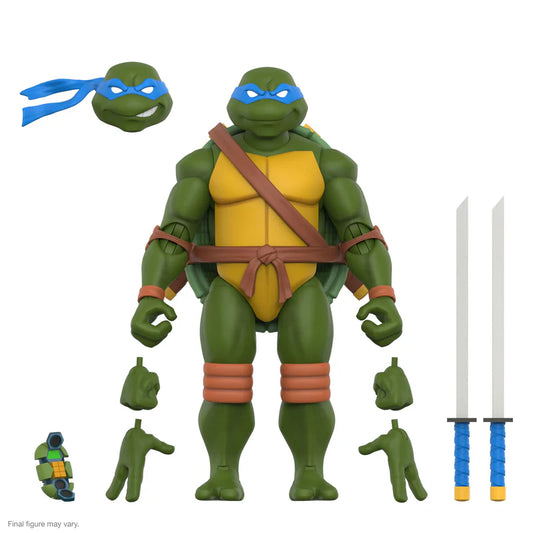SUPER 7 - Teenage Mutant Ninja Turtles Ultimates - Leonardo (Figura de 7")