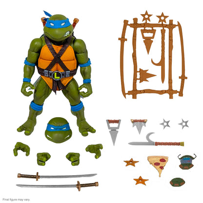 SUPER 7 - TMNT Ultimates! Wave 2 - Leonardo (Figura de 7")