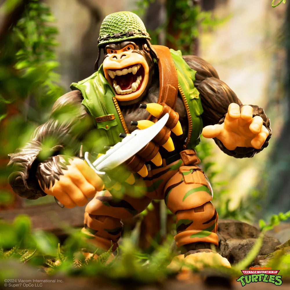 SUPER 7 - TMNT Ultimates Wave 07 - Guerrilla Gorilla (Figura de 7")