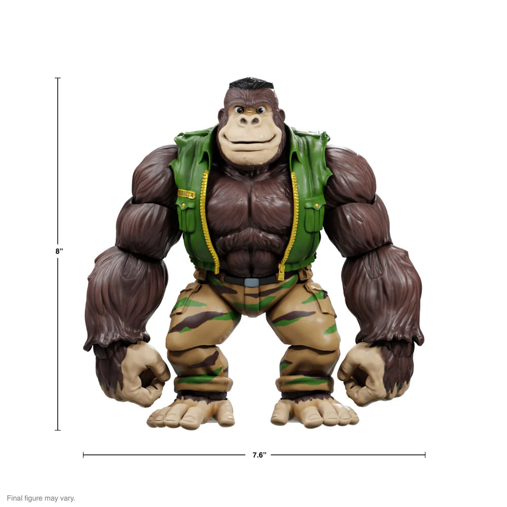 SUPER 7 - TMNT Ultimates Wave 07 - Guerrilla Gorilla (Figura de 7")