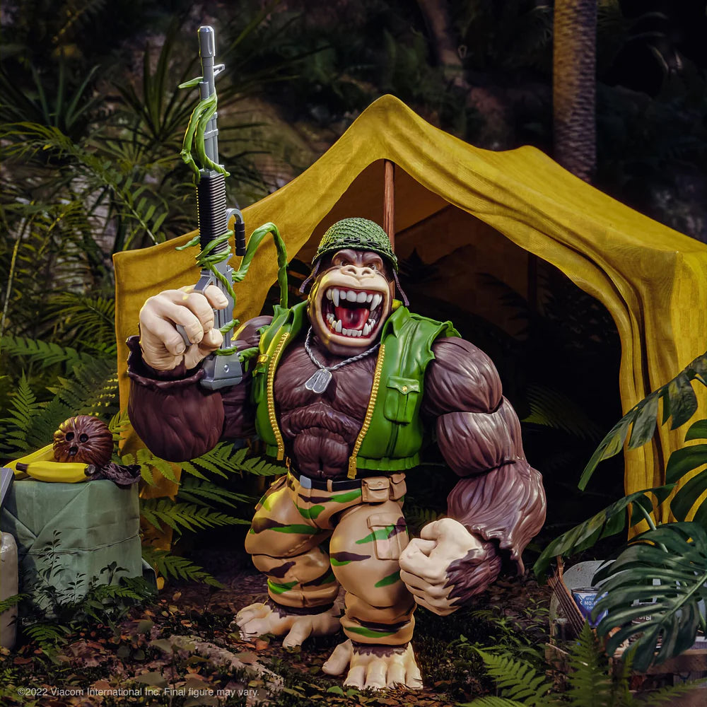 SUPER 7 - TMNT Ultimates Wave 07 - Guerrilla Gorilla (Figura de 7")