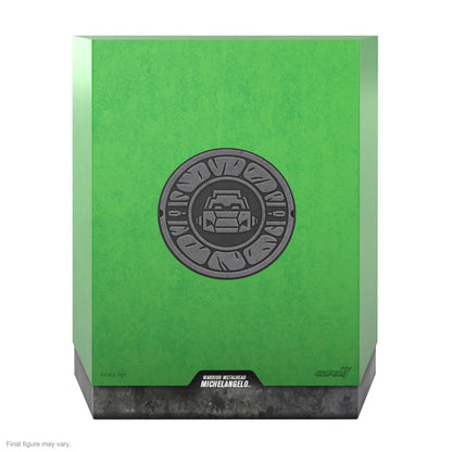 SUPER 7 - TMNT Ultimates Wave Serie 07 - Warrior Metalhead Michelangelo (Figura de 7")