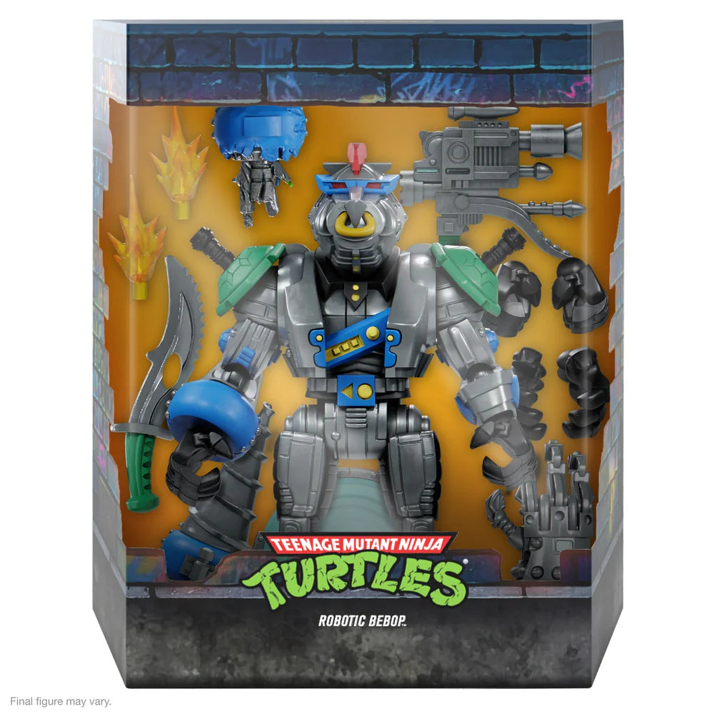 SUPER 7 - TMNT Ultimates! Wave 07 - Robotic Bebop (Figura de 8")
