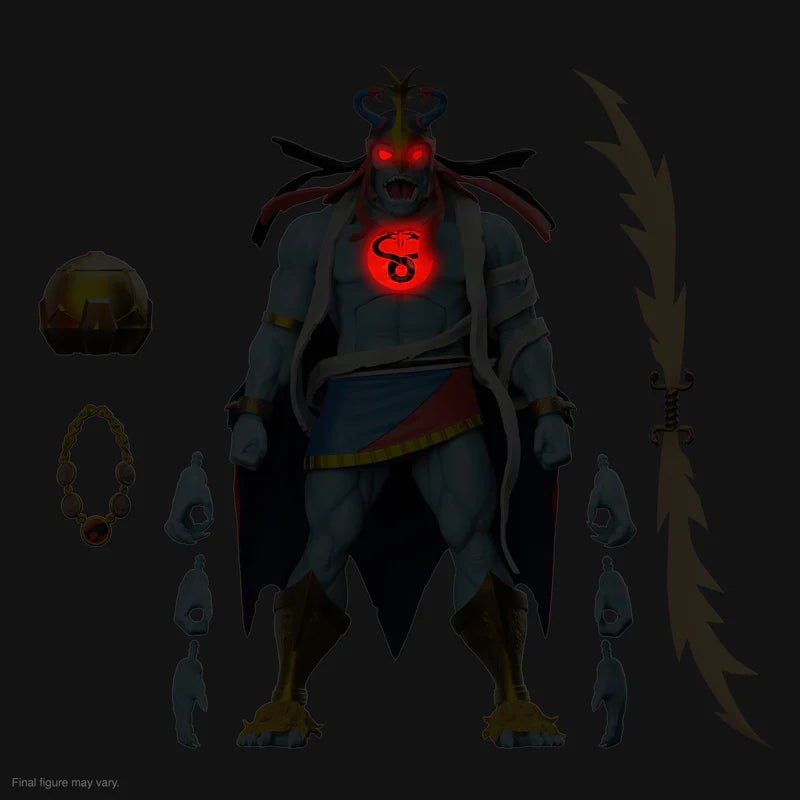 SUPER 7 - Thundercats Ultimates! - Mumm-Ra (ojos luminosos) (Figura de 7")