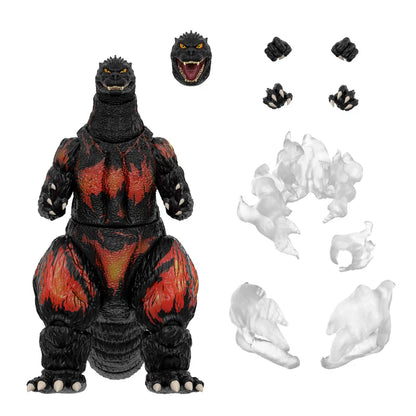 SUPER 7 - TOHO - Godzilla vs Biollante (1989) - Hesei Burning Godzilla Ultimate! (Figura de 8")