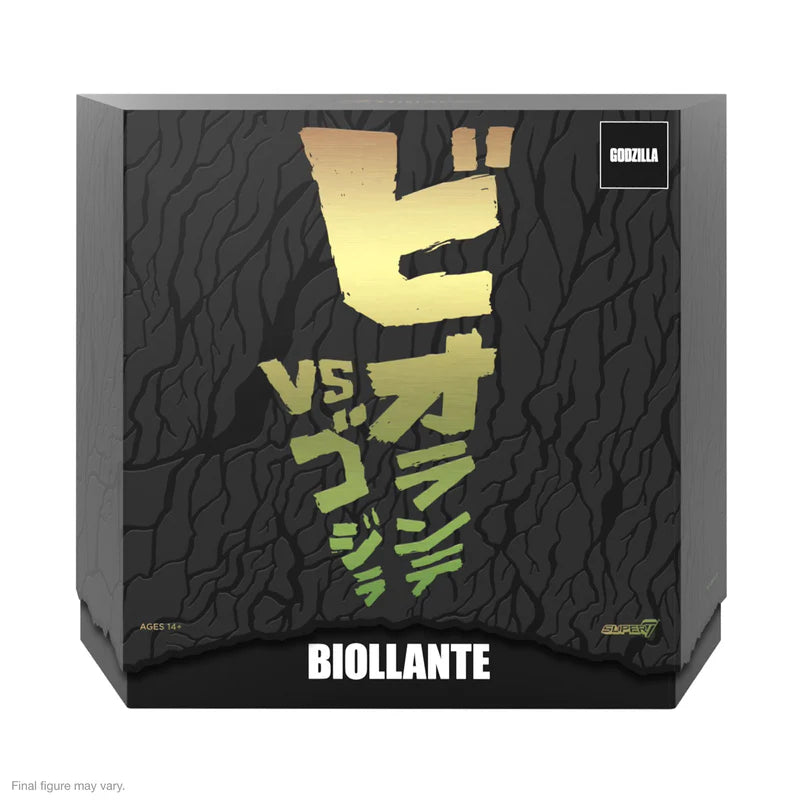 SUPER 7 - Godzilla (Toho): Godzilla vs Biollante (1989 movie) - Heisei Biollante Ultimate! (Figura de 8 x 10")