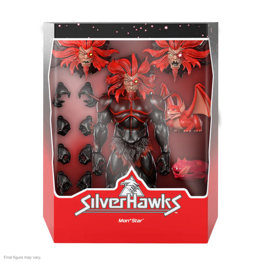 SUPER 7 - SilverHawks Ultimates! Mon*Star [Pre-Transformation] (Figura de 7")
