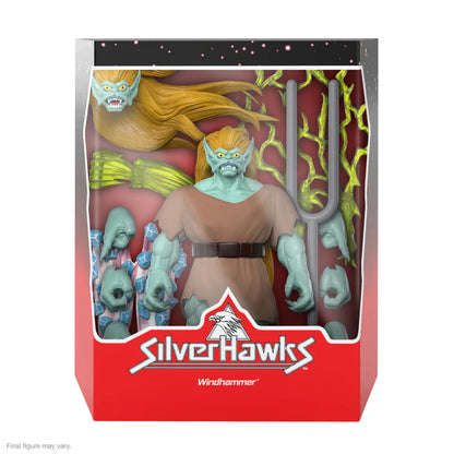 SUPER 7 - SilverHawks Ultimates! Windhammer (Figura de 7")