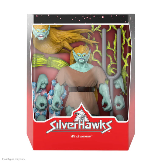 SUPER 7 - SilverHawks Ultimates! Windhammer (Figura de 7")