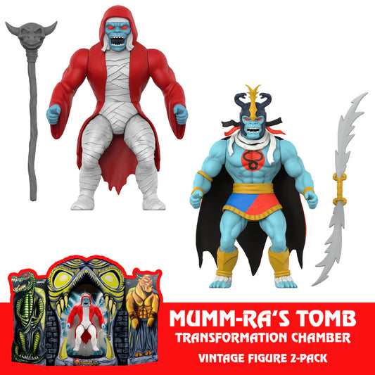 SUPER 7 - Thundercats Vintage - Mumm-Ra's Tomb (Twin Pack)