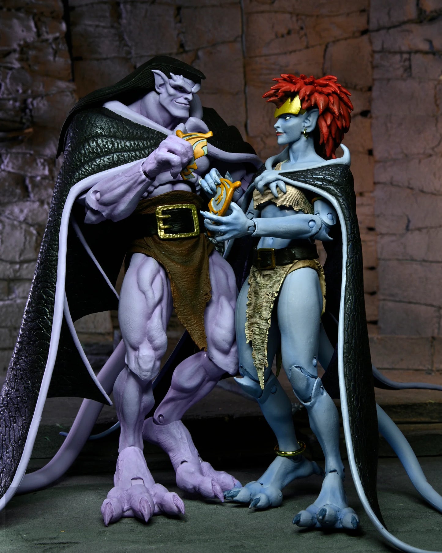 NECA - Gargoyles Ultimate! - Goliath & Demona 2-Pack (Figuras de 7")