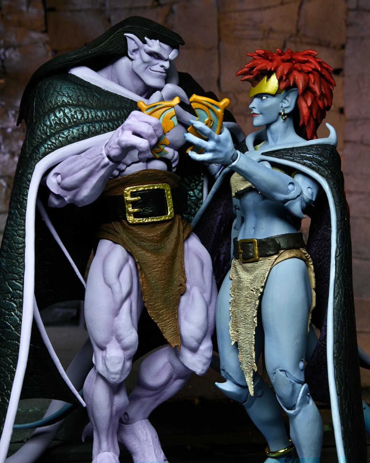 NECA - Gargoyles Ultimate! - Goliath & Demona 2-Pack (Figuras de 7")