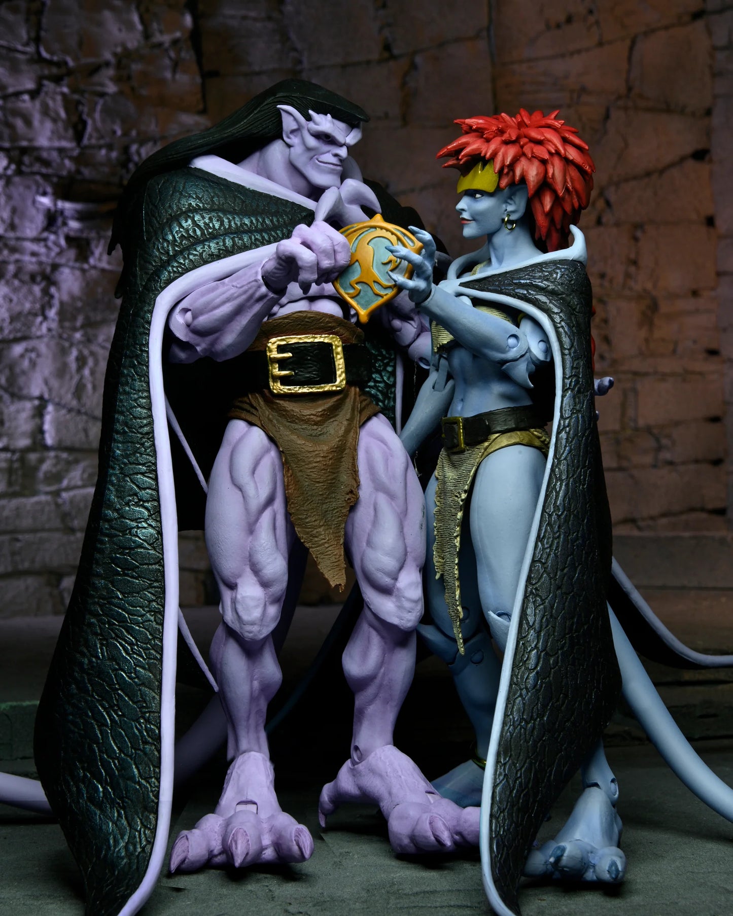 NECA - Gargoyles Ultimate! - Goliath & Demona 2-Pack (Figuras de 7")