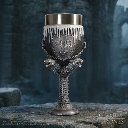 Nemesis Now - House Stark - Goblet de 17.5cm