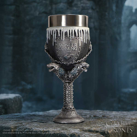 Nemesis Now - House Stark - Goblet de 17.5cm