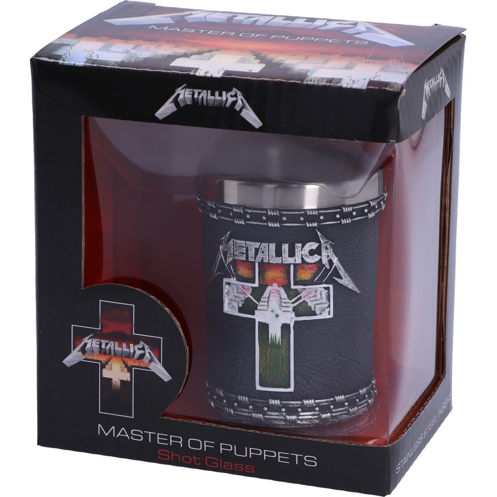Nemesis Now - Metallica - Master of Puppets Shot Glass 7cm