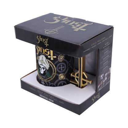 Nemesis Now - Ghost - Jarro de 600ml - Gold Meliora Tankard
