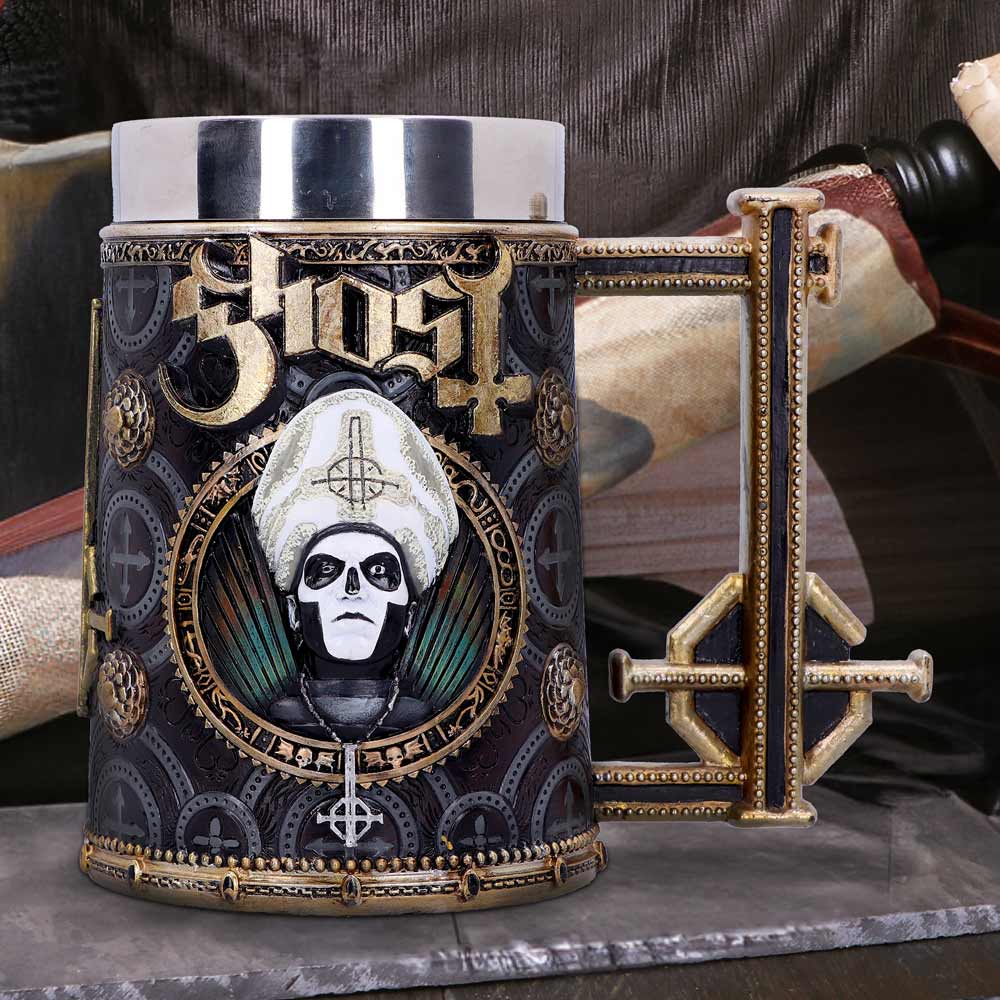 Nemesis Now - Ghost - Jarro de 600ml - Gold Meliora Tankard