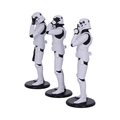 Nemesis Now - Stormtrooper - Adorno de 14cm - Three Wise Stormtrooper