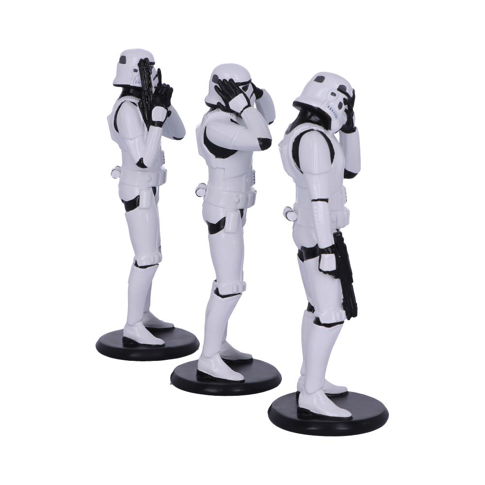 Nemesis Now - Stormtrooper - Adorno de 14cm - Three Wise Stormtrooper
