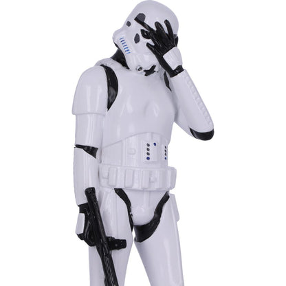 Nemesis Now - Stormtrooper - Adorno de 14cm - Three Wise Stormtrooper