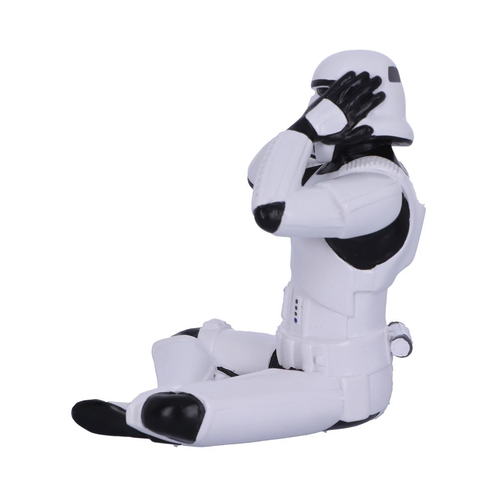 Nemesis Now - Stormtrooper - Adorno individual de 10cm - Hear No Evil Stormtrooper