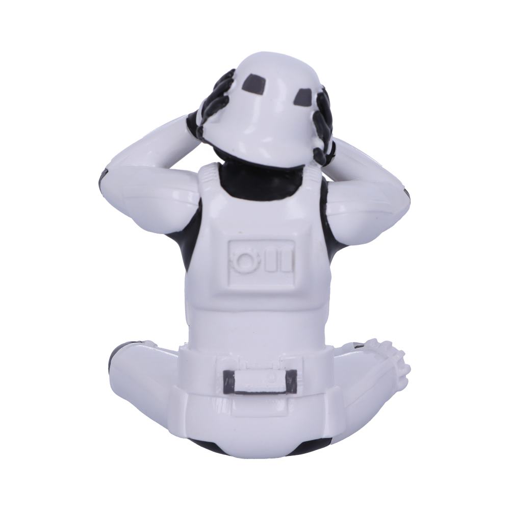 Nemesis Now - Stormtrooper - Adorno individual de 10cm - Hear No Evil Stormtrooper