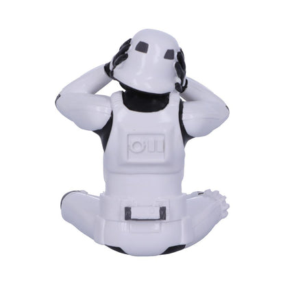 Nemesis Now - Stormtrooper - Adorno individual de 10cm - Hear No Evil Stormtrooper