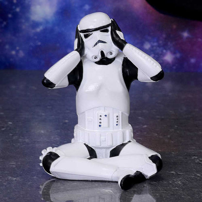 Nemesis Now - Stormtrooper - Adorno individual de 10cm - Hear No Evil Stormtrooper