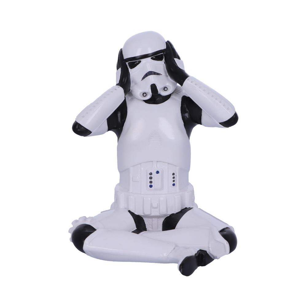 Nemesis Now - Stormtrooper - Adorno individual de 10cm - Hear No Evil Stormtrooper
