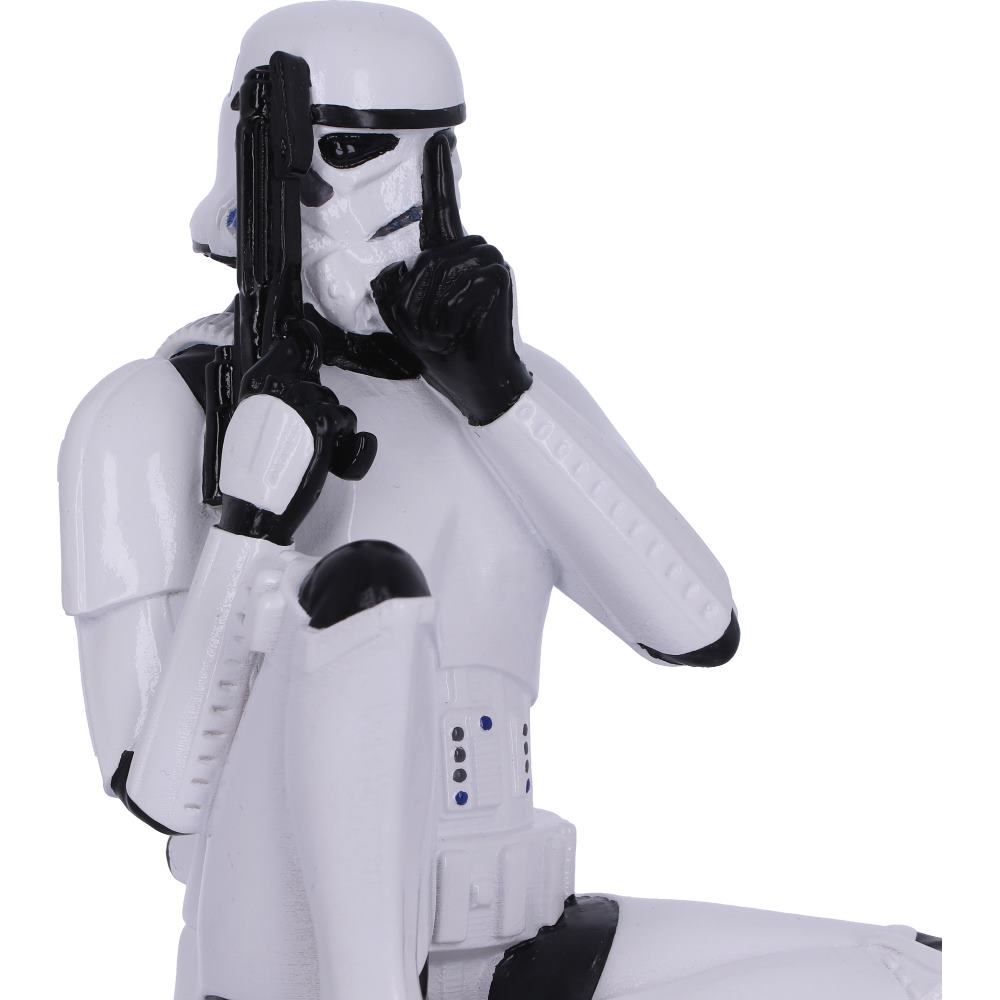 Nemesis Now - Stormtrooper - Adorno individual de 10cm - Speak No Evil Stormtrooper