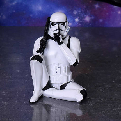 Nemesis Now - Stormtrooper - Adorno individual de 10cm - Speak No Evil Stormtrooper