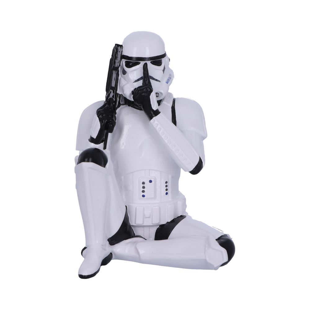 Nemesis Now - Stormtrooper - Adorno individual de 10cm - Speak No Evil Stormtrooper