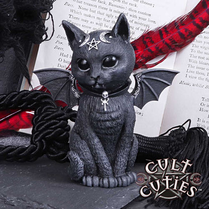 Nemesis Now - NN Core: Cult Cuties (gatos) - Adorno 10cm - Malpuss (gato murcielago)