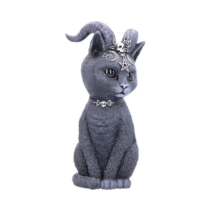 Nemesis Now - NN Core: Cult Cuties (gatos) - Adorno de 26.50cm (Large) - Pawzuph (gato con cuernos)