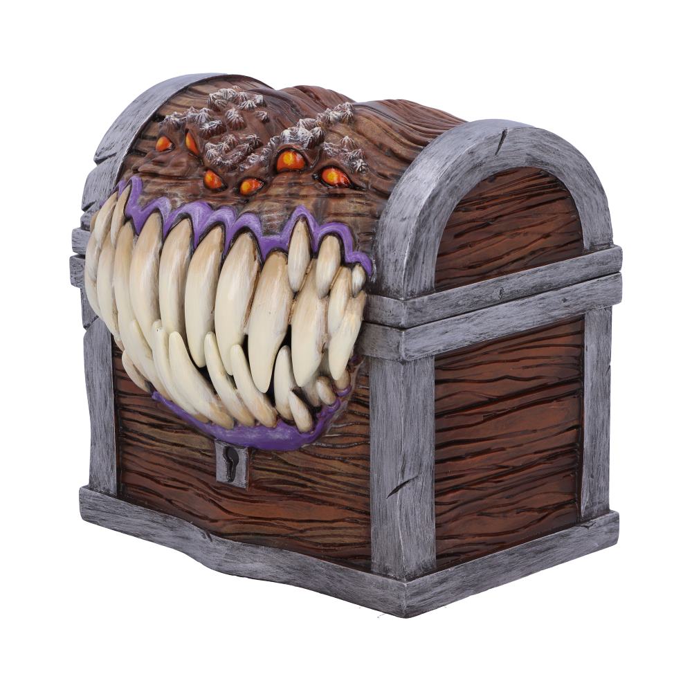 Nemesis Now - Dungeons and Dragons - Caja decorativa de 11.3cm - Mimic Dice Box