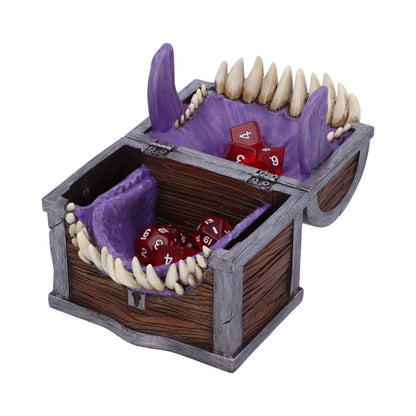 Nemesis Now - Dungeons and Dragons - Caja decorativa de 11.3cm - Mimic Dice Box