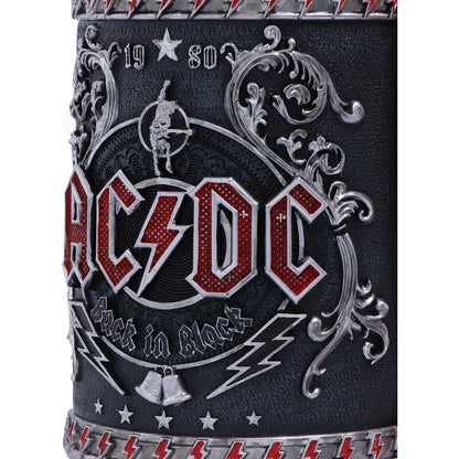 Nemesis Now - ACDC: Back in Black - Jarro 16cm x 600ml - Back in Black Tankard