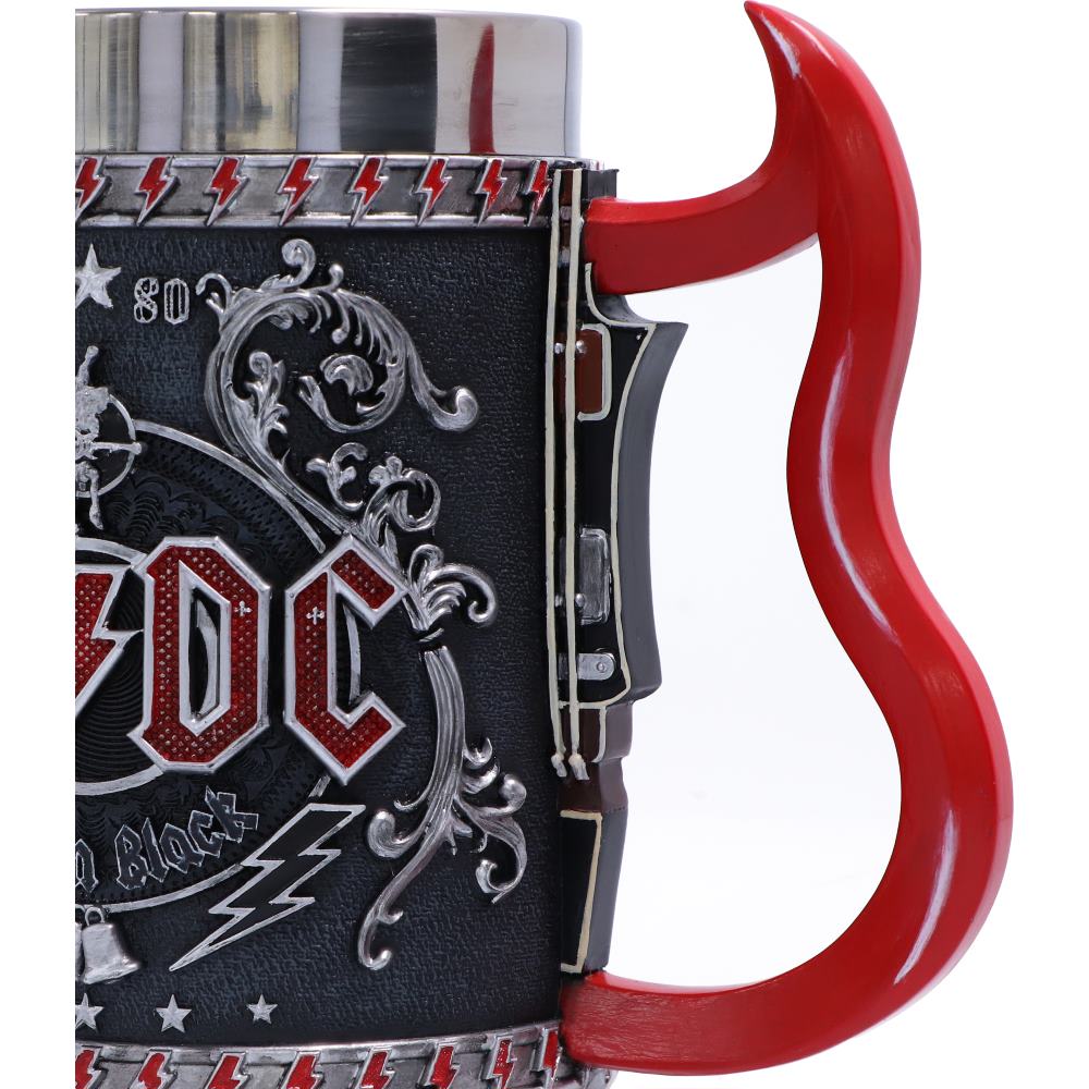 Nemesis Now - ACDC: Back in Black - Jarro 16cm x 600ml - Back in Black Tankard