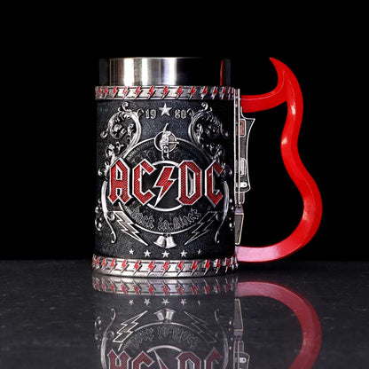 Nemesis Now - ACDC: Back in Black - Jarro 16cm x 600ml - Back in Black Tankard