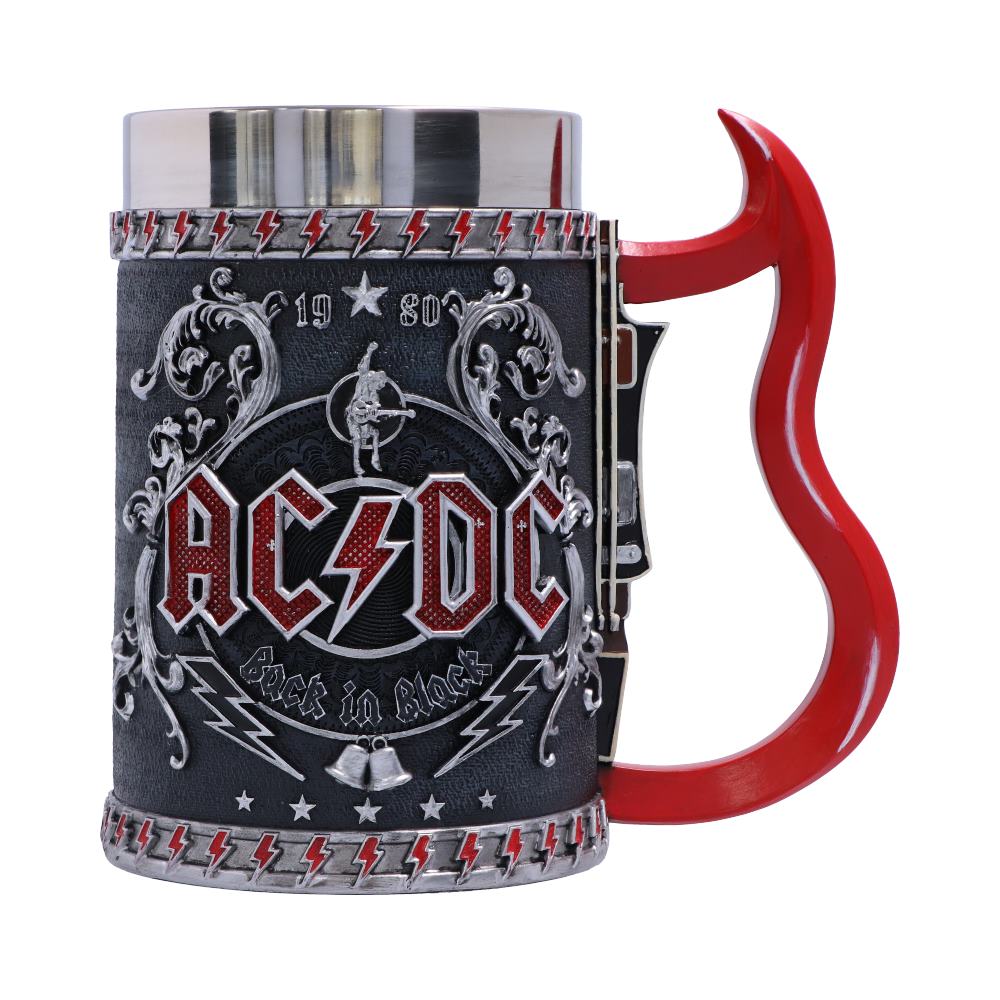 Nemesis Now - ACDC: Back in Black - Jarro 16cm x 600ml - Back in Black Tankard