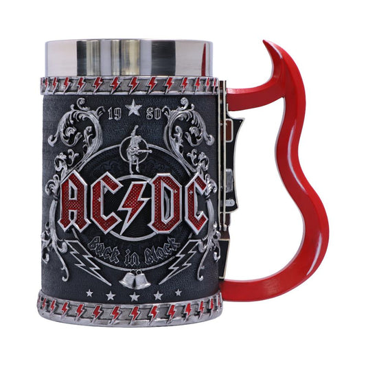 Nemesis Now - ACDC: Back in Black - Jarro 16cm x 600ml - Back in Black Tankard