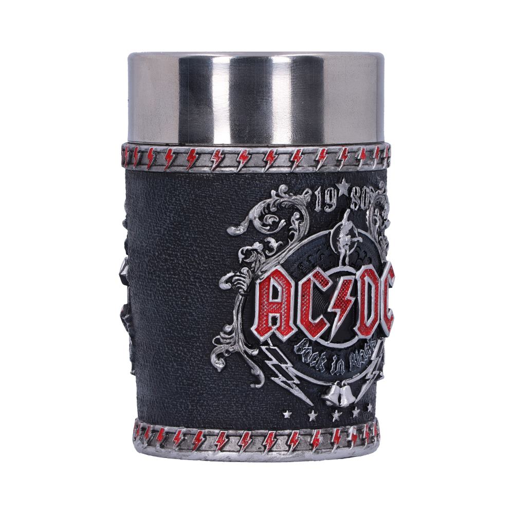 Nemesis Now - ACDC: Back in Black - Vaso de shot de 8.5cm - Back in Black Shot Glass