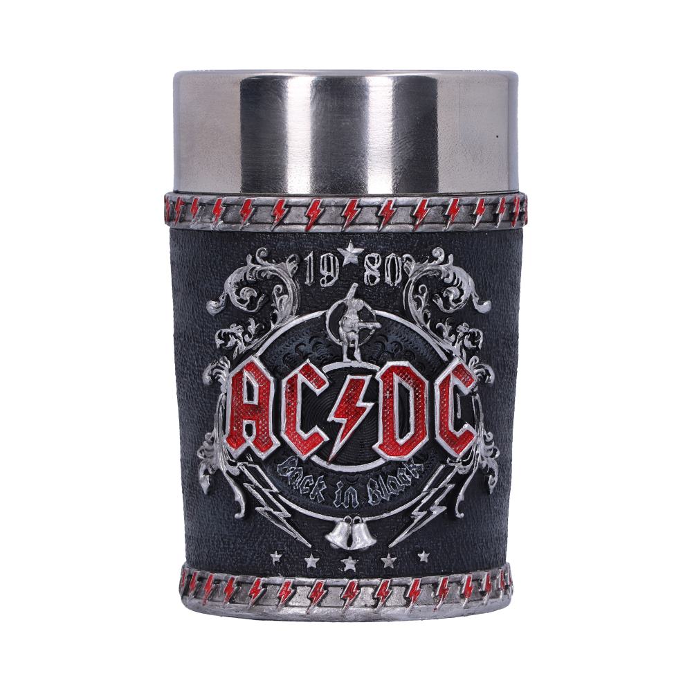Nemesis Now - ACDC: Back in Black - Vaso de shot de 8.5cm - Back in Black Shot Glass