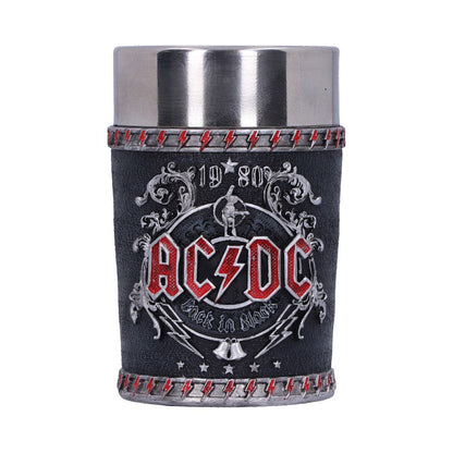 Nemesis Now - ACDC: Back in Black - Vaso de shot de 8.5cm - Back in Black Shot Glass