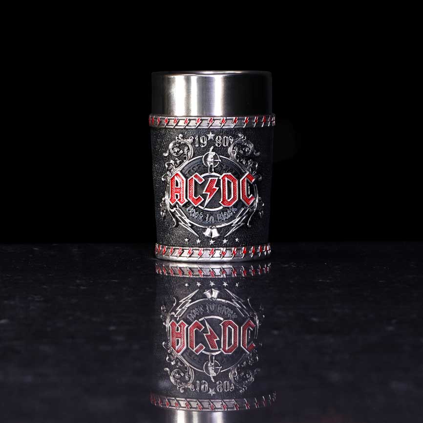Nemesis Now - ACDC: Back in Black - Vaso de shot de 8.5cm - Back in Black Shot Glass