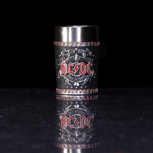 Nemesis Now - ACDC: Back in Black - Vaso de shot de 8.5cm - Back in Black Shot Glass