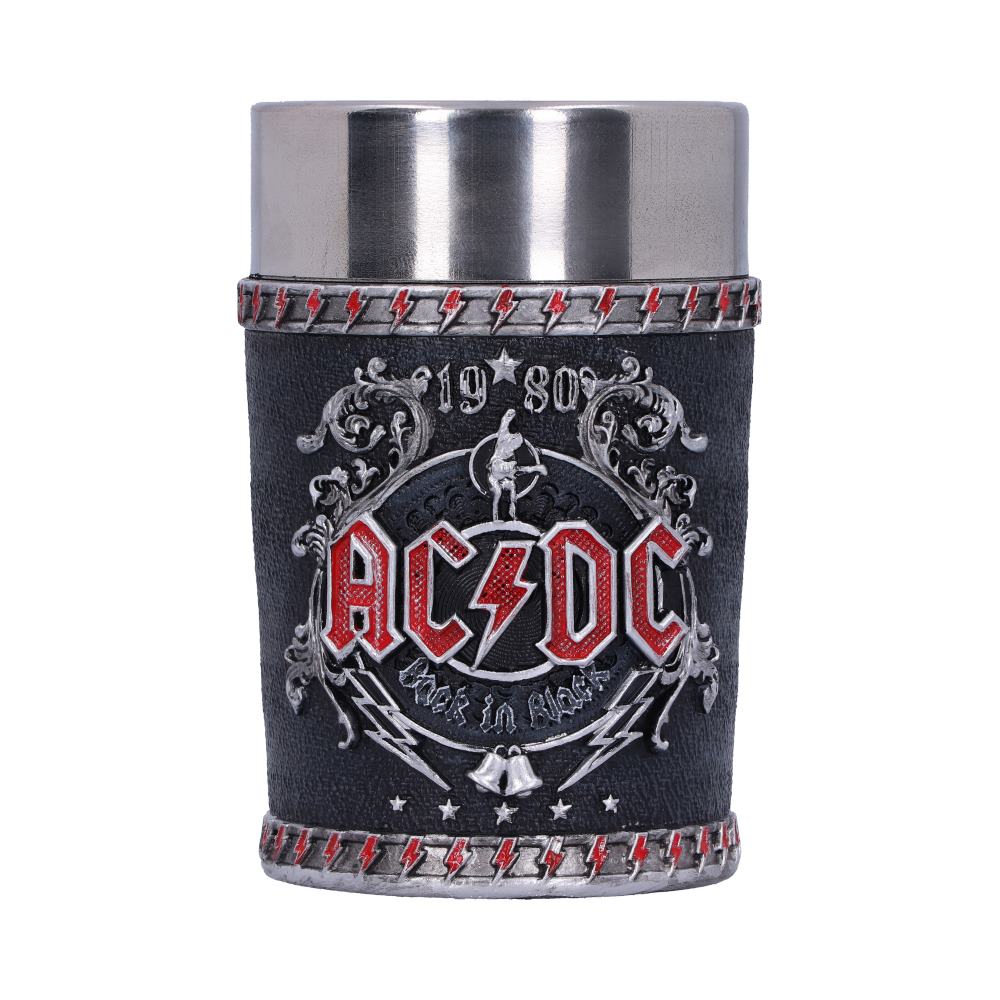 Nemesis Now - ACDC: Back in Black - Vaso de shot de 8.5cm - Back in Black Shot Glass